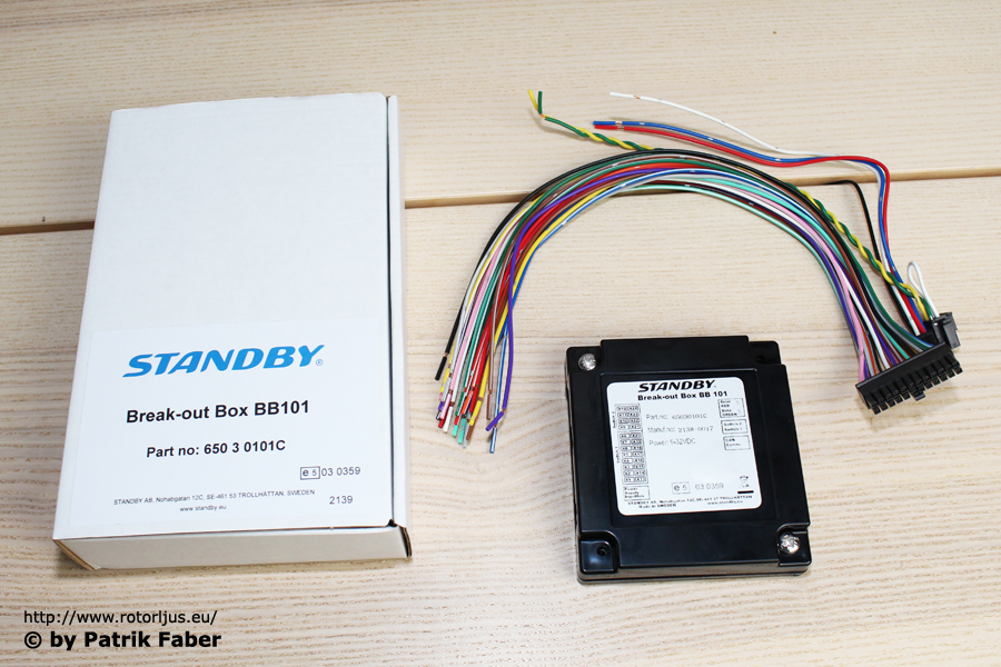 Standby - W3 - Break-out Box BB101
